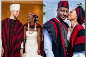 Various couples showing Traditional wedding attire