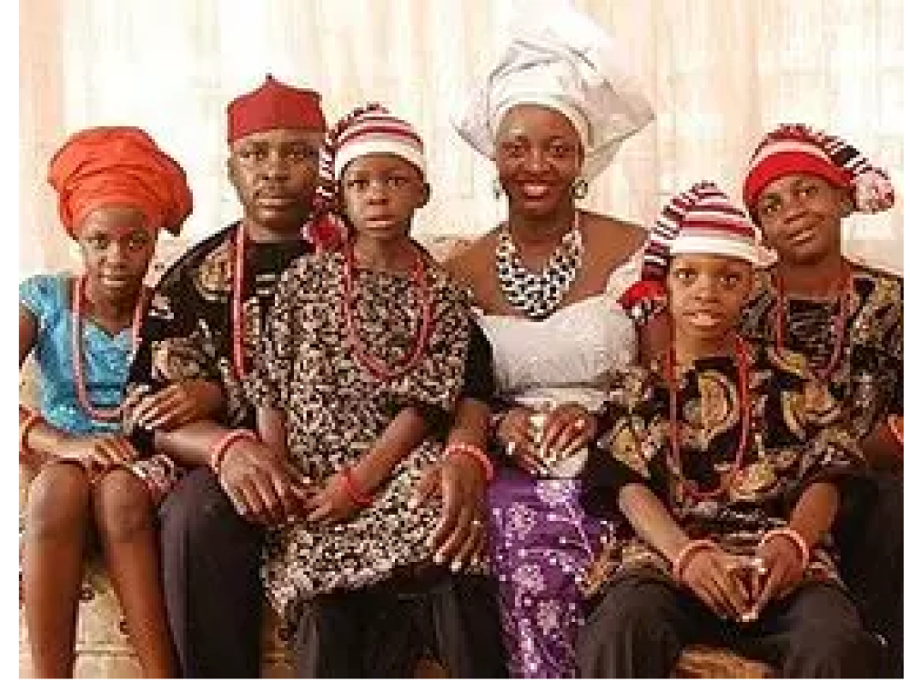 Ibo family showing generational wealth