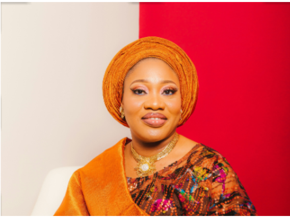 Woman with her brand